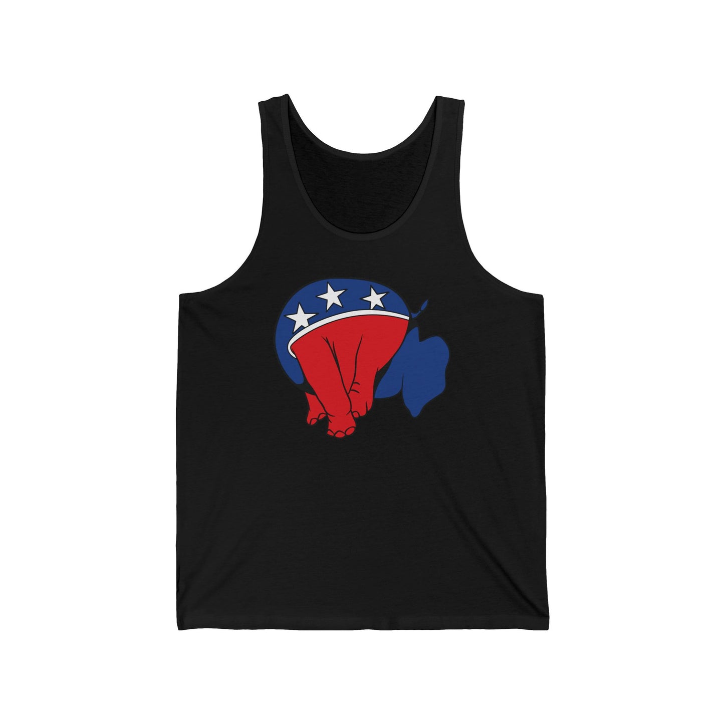 Republican Elephant (Head Up Its Ass) - Unisex Tank