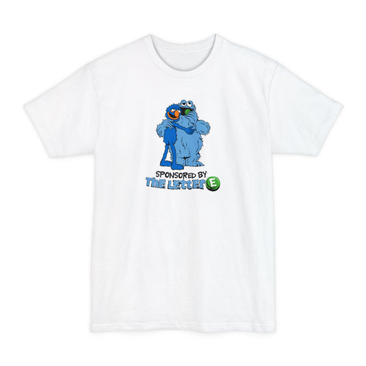 Sponsored By The Letter E - Men's Tall T-Shirt