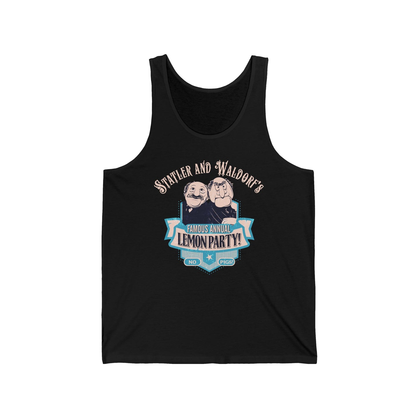 Statler And Waldorf's Famous Annual Lemon Party! (The Muppets) - Unisex Tank
