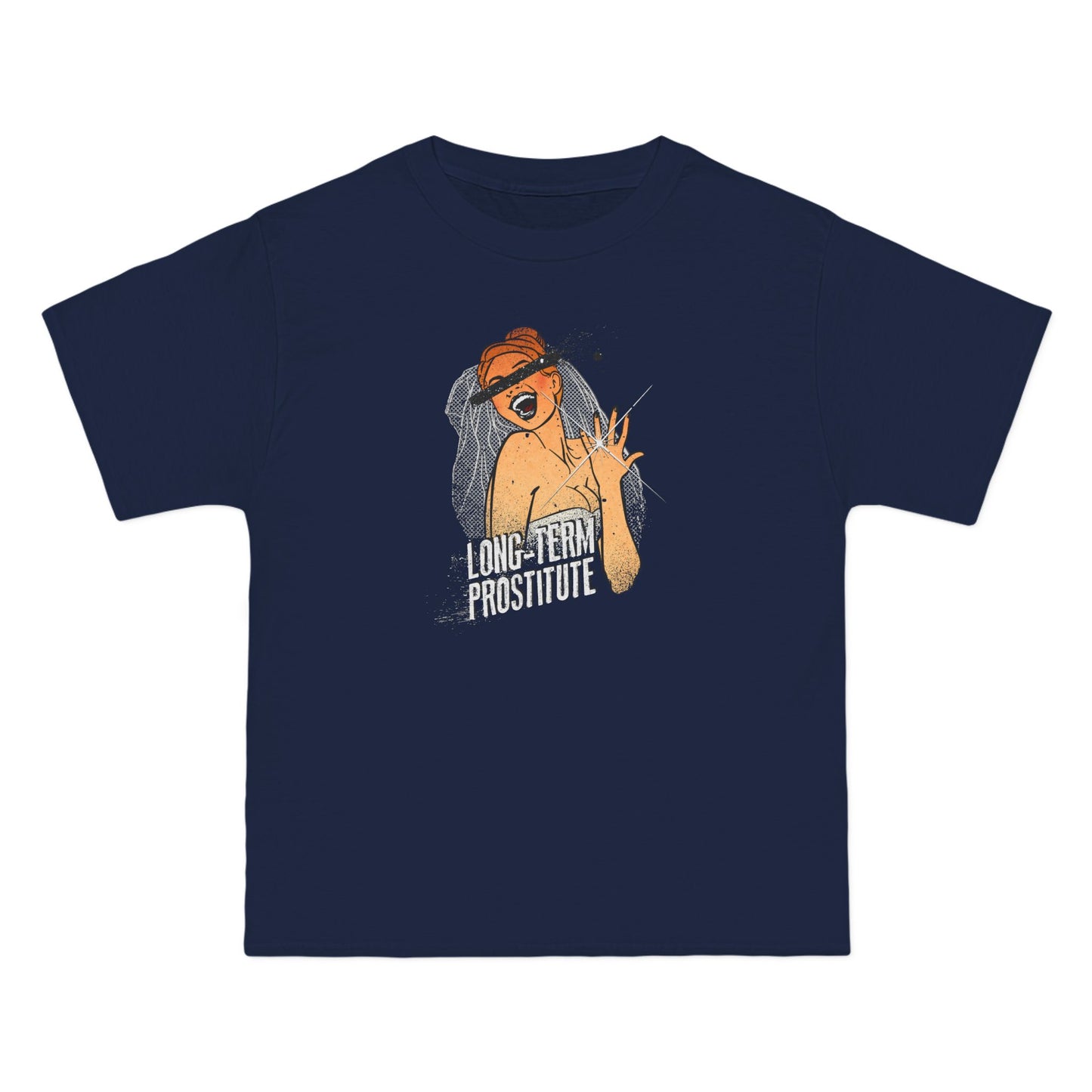 Long-Term Prostitute - Men's Heavyweight T-Shirt