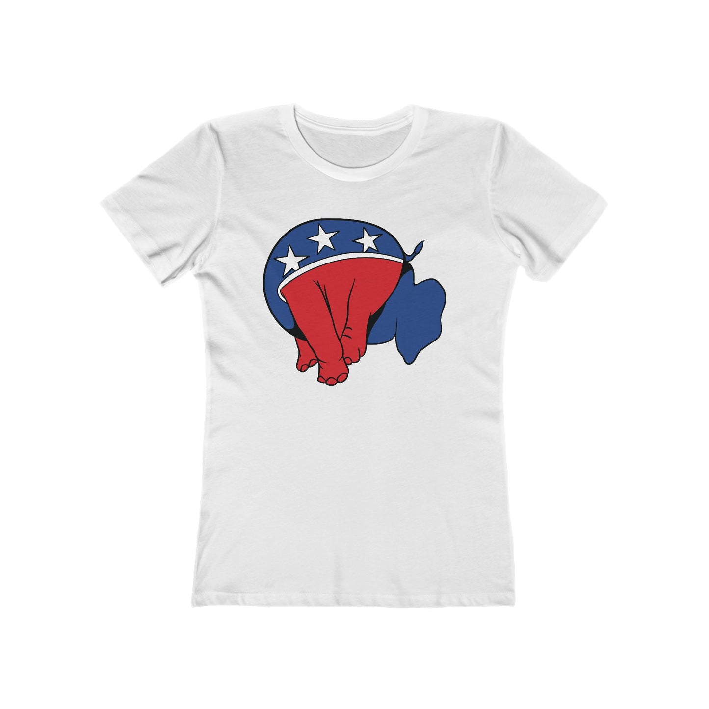 Republican Elephant (Head Up Its Ass) - Women's T-Shirt