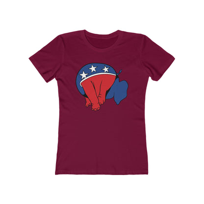 Republican Elephant (Head Up Its Ass) - Women's T-Shirt
