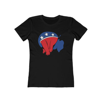 Republican Elephant (Head Up Its Ass) - Women's T-Shirt
