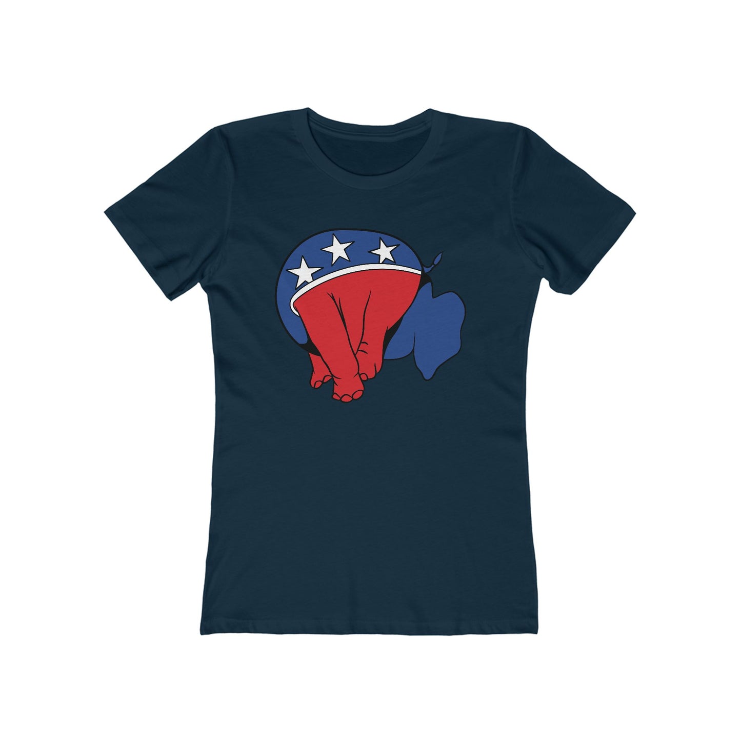 Republican Elephant (Head Up Its Ass) - Women's T-Shirt