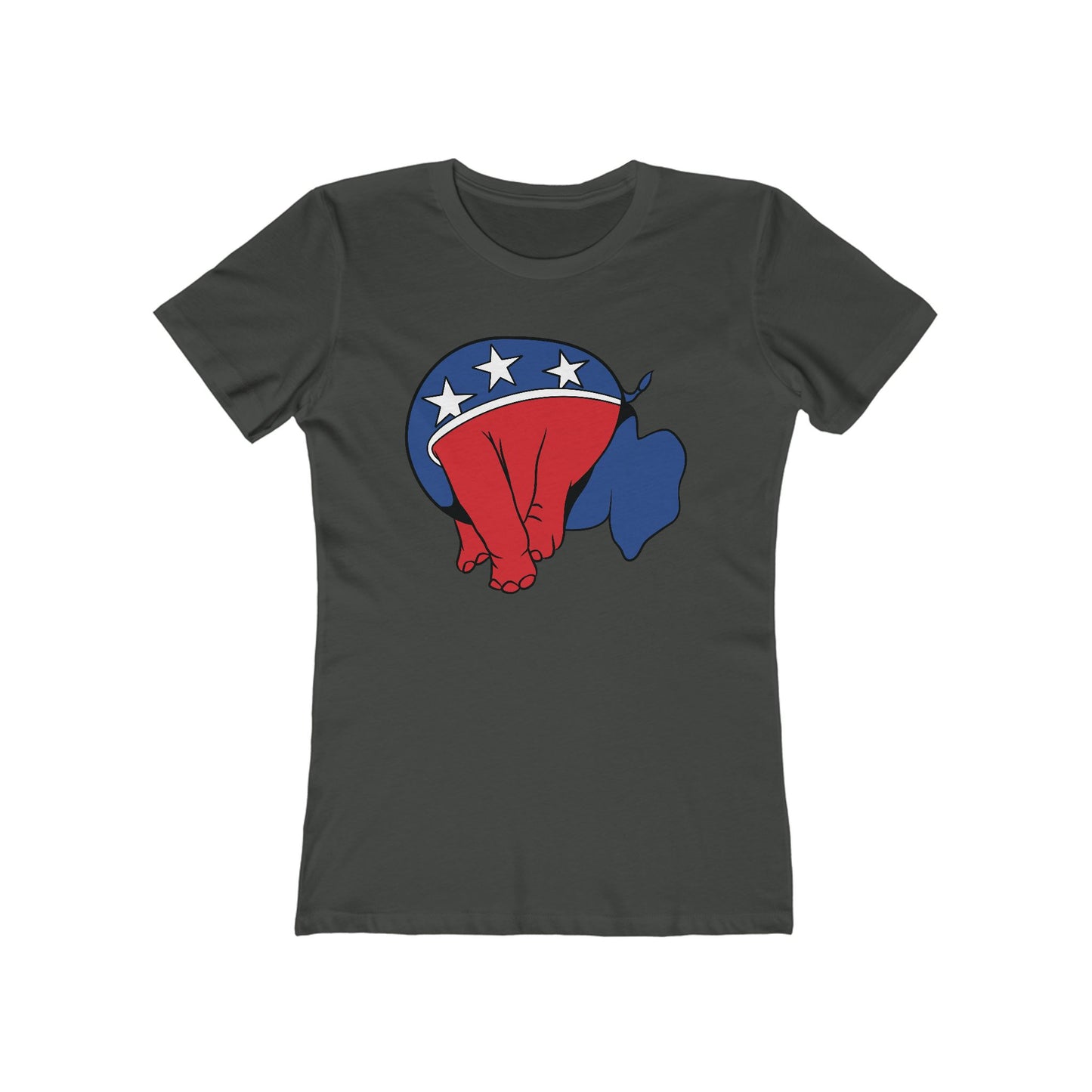 Republican Elephant (Head Up Its Ass) - Women's T-Shirt