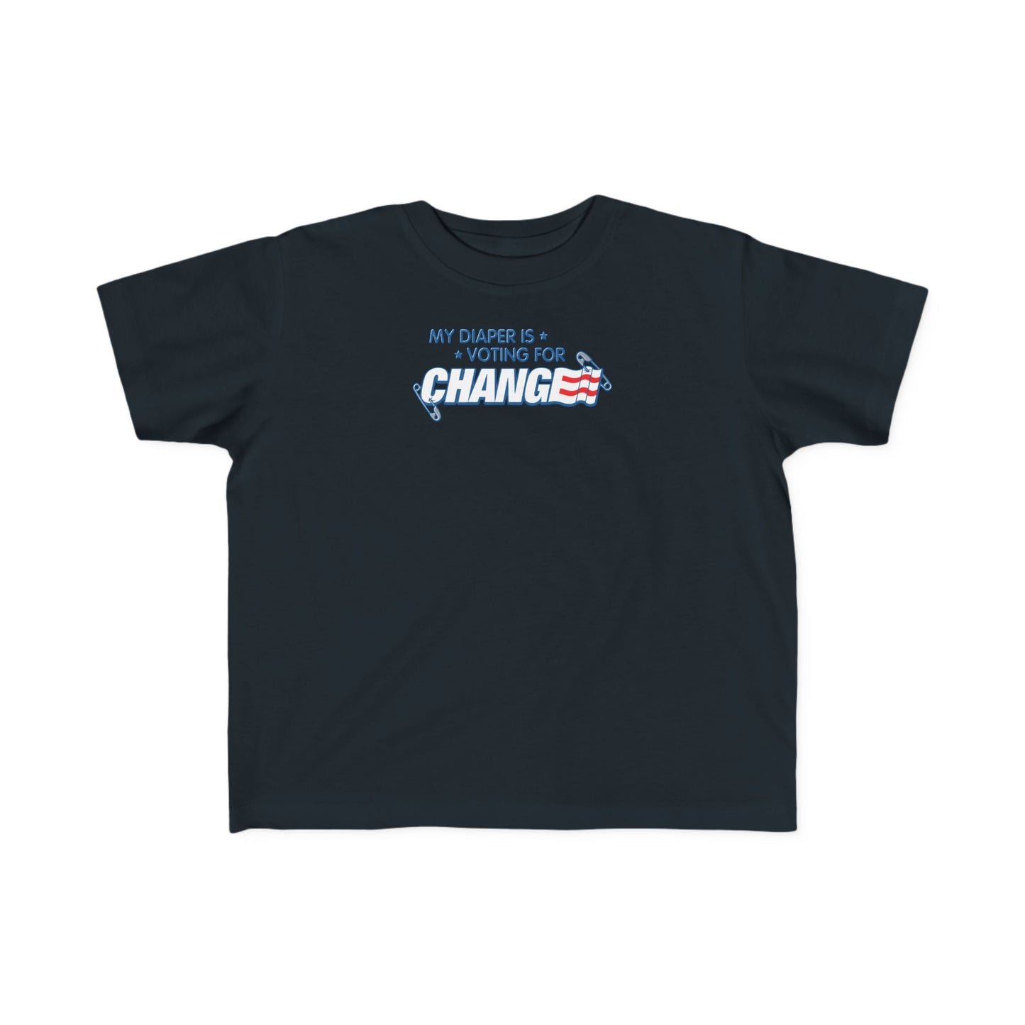 My Diaper Is Voting For Change - Toddler T-Shirt
