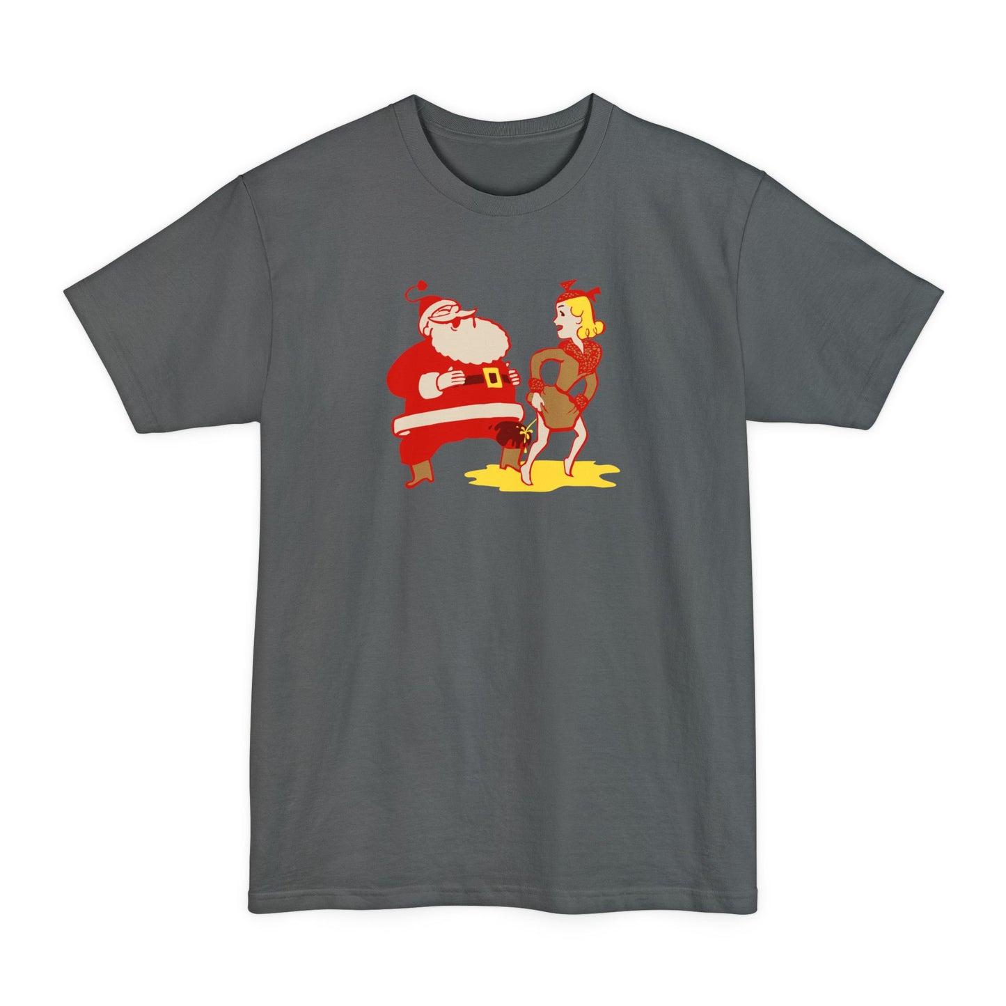 I Saw Mommy Pissing On Santa Claus - Men's Tall T-Shirt