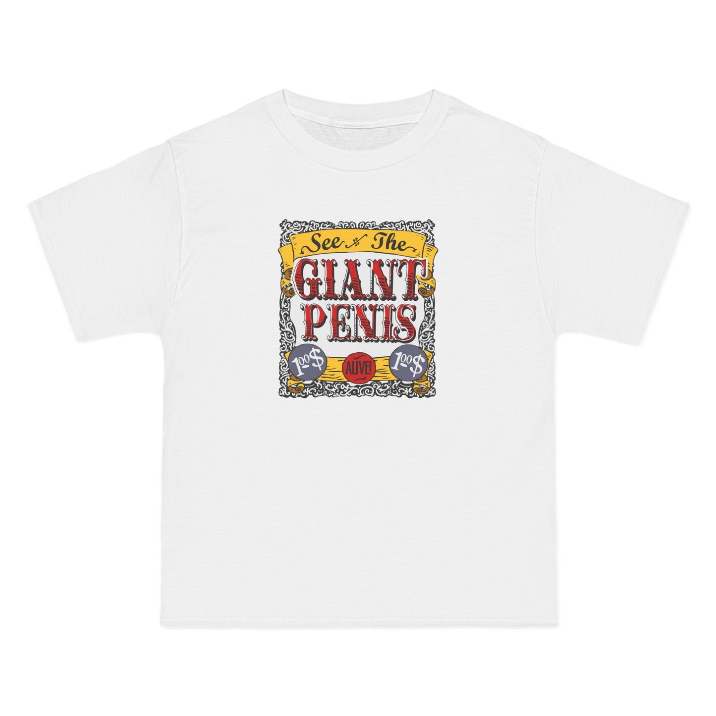 See The Giant Penis - Men's Heavyweight T-Shirt