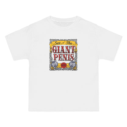 See The Giant Penis - Men's Heavyweight T-Shirt