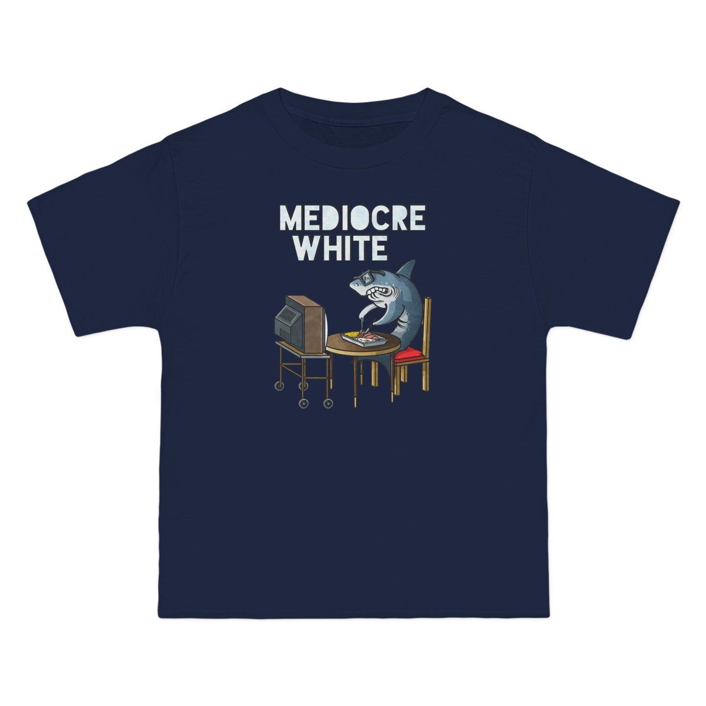 Mediocre White - Men's Heavyweight T-Shirt