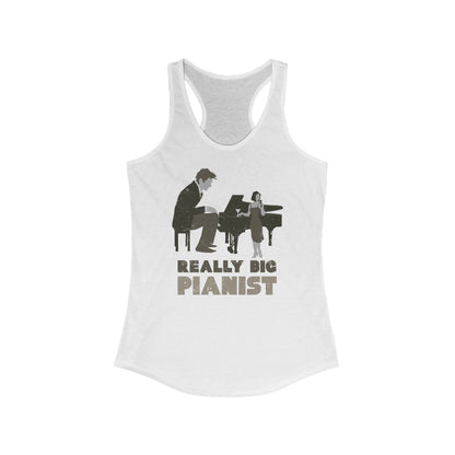 Really Big Pianist  - Women's Racerback Tank