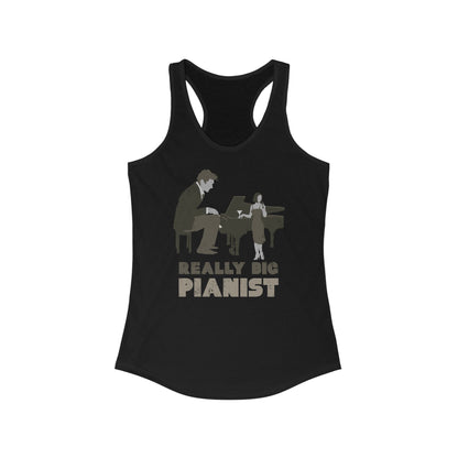 Really Big Pianist  - Women's Racerback Tank