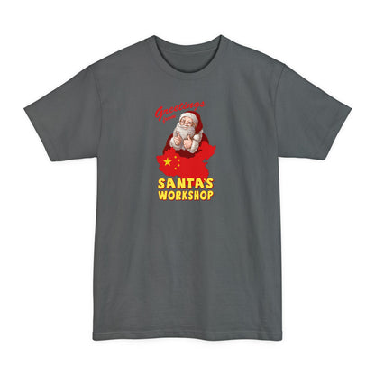 Greetings From Santa's Workshop (China) - Men's Tall T-Shirt