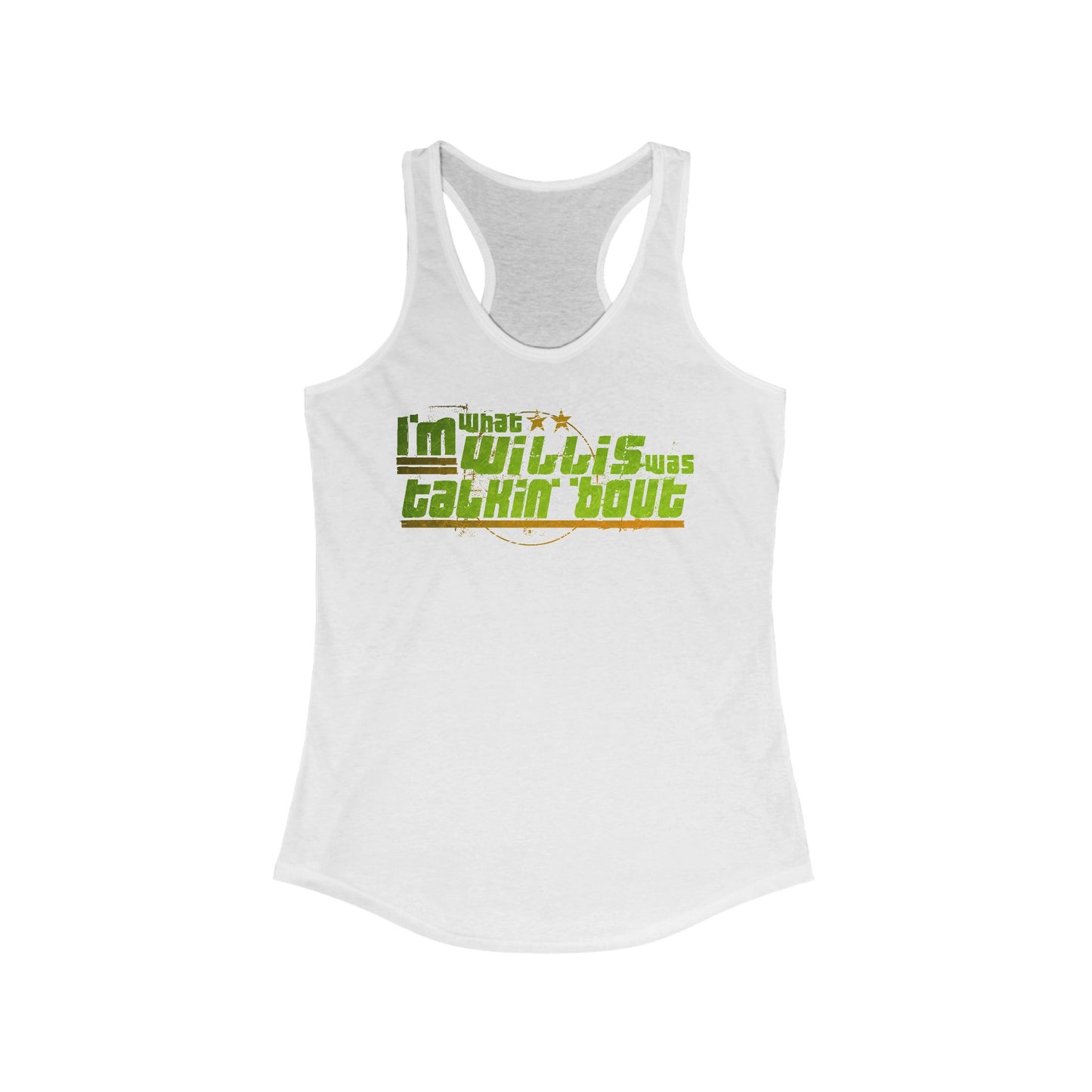 I'm What Willis Was Talkin Bout - Women’s Racerback Tank