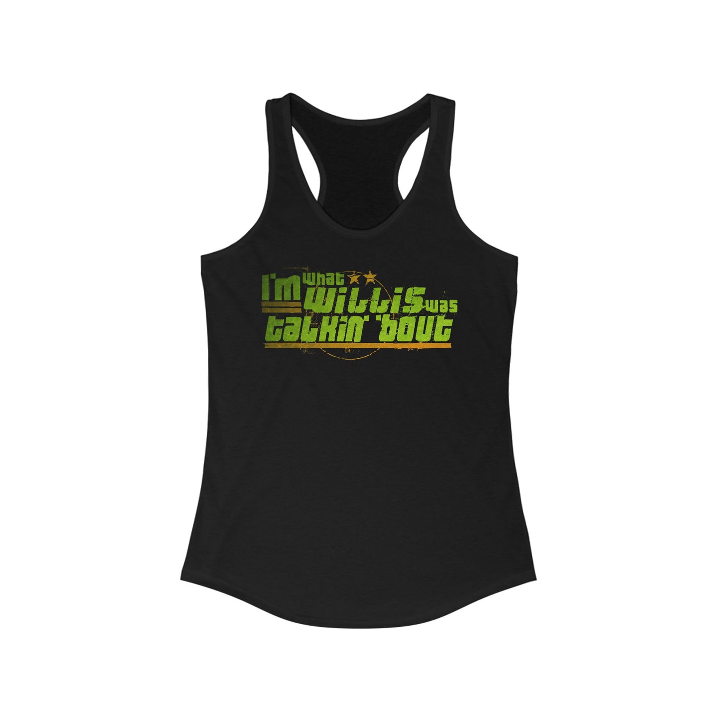 I'm What Willis Was Talkin Bout - Women’s Racerback Tank