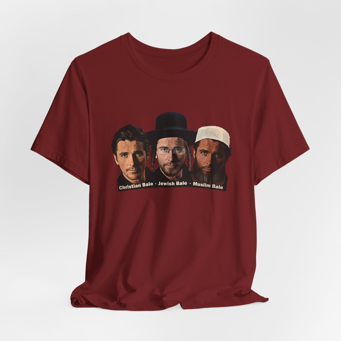 Christian Bale - Jewish Bale - Muslim Bale - Men's T-Shirt
