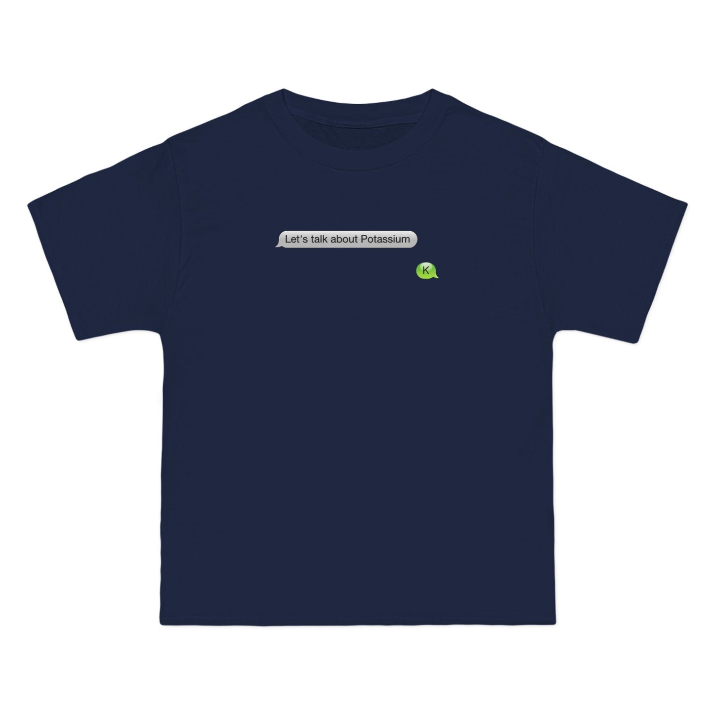 Let's Talk About Potassium - Men's Heavyweight T-Shirt