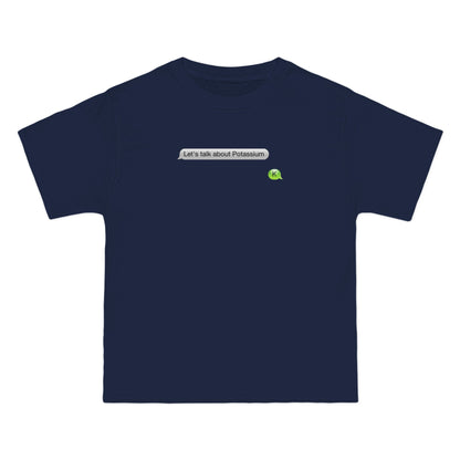 Let's Talk About Potassium - Men's Heavyweight T-Shirt