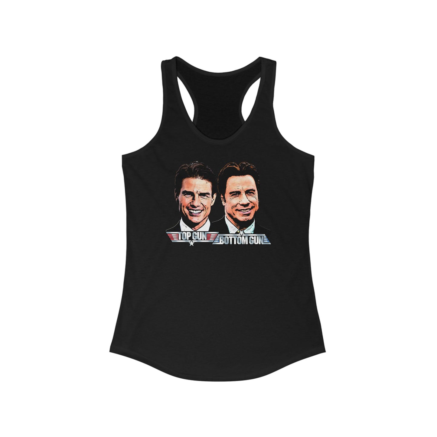 Top Gun Bottom Gun  - Women’s Racerback Tank