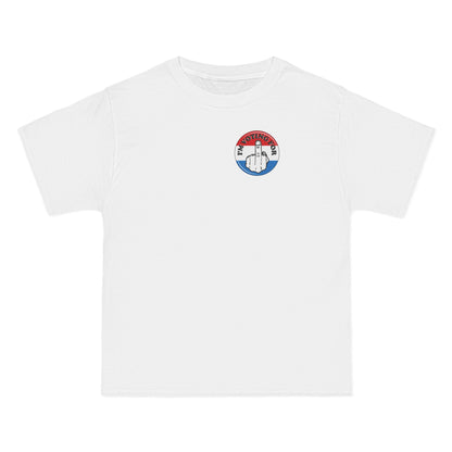 I'm Voting For (Middle Finger) - Men's Heavyweight T-Shirt