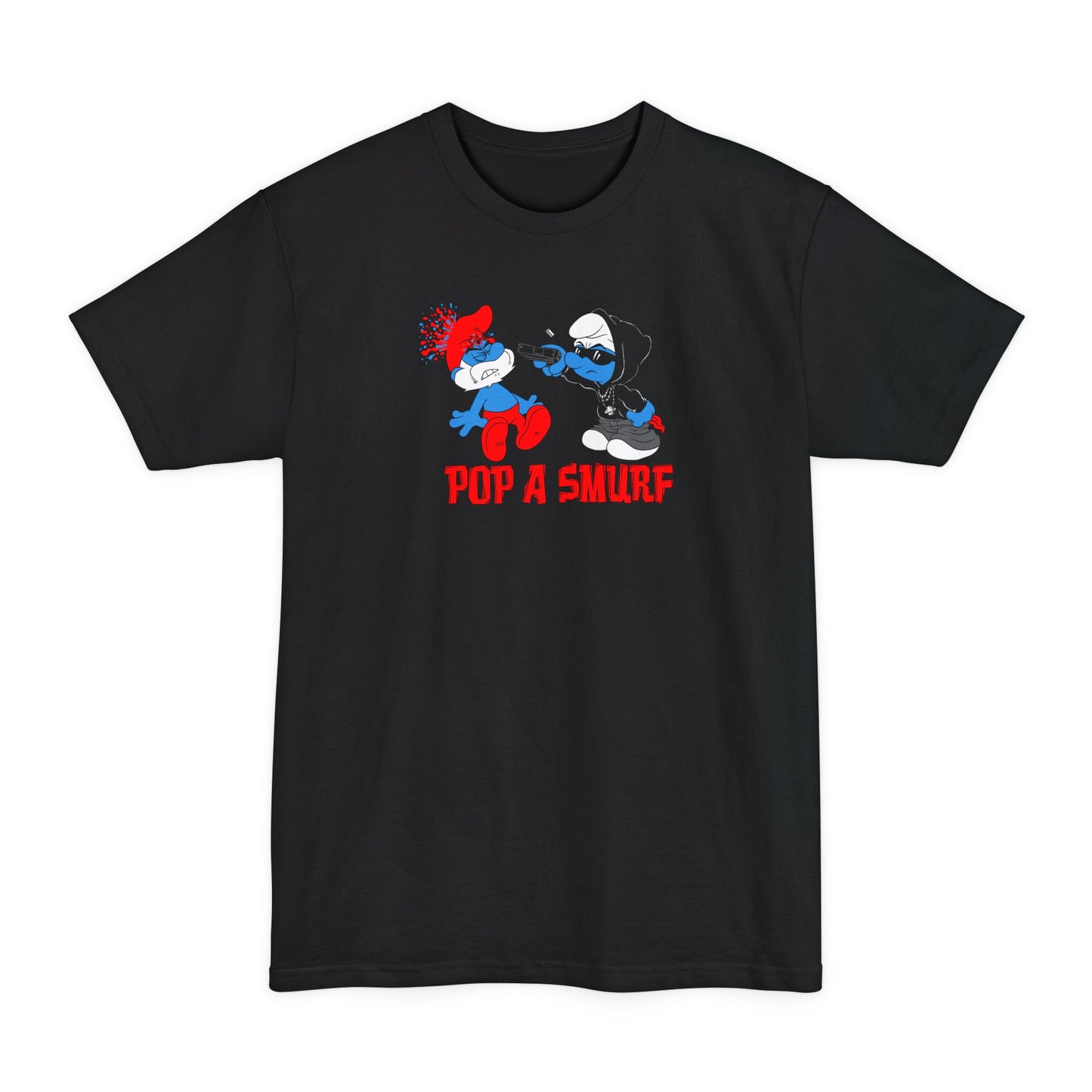 Pop A Smurf - Men's Tall T-Shirt