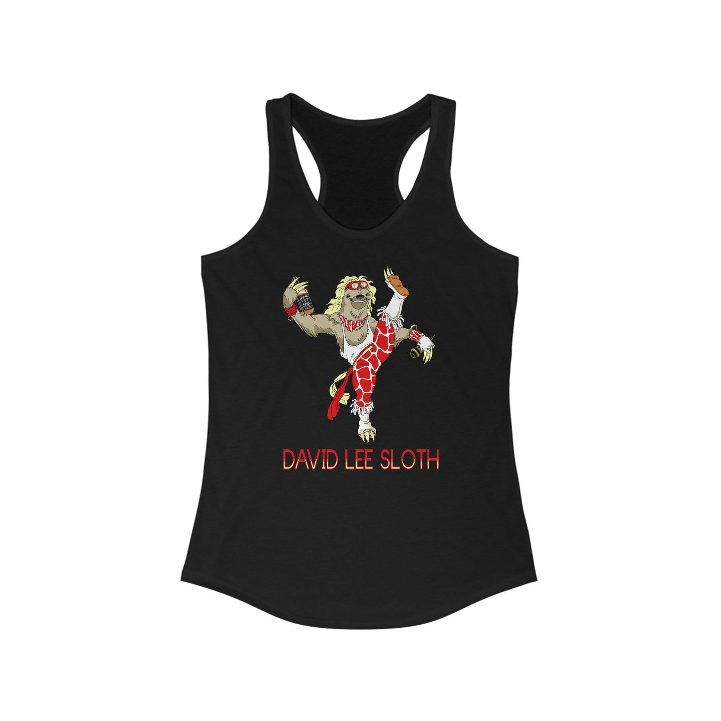 David Lee Sloth - Women’s Racerback Tank