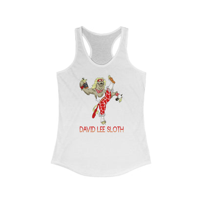 David Lee Sloth - Women’s Racerback Tank