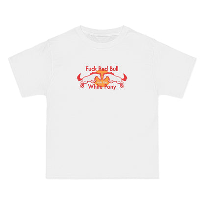 Fuck Red Bull - Ride The White Pony - Men's Heavyweight T-Shirt