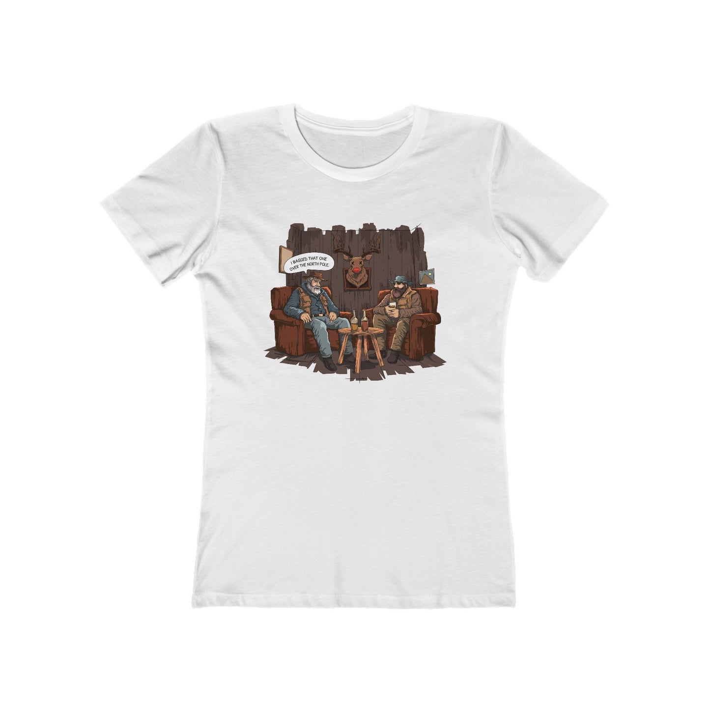 Hunters Kill (Taxidermy Rudolph) - Women's T-Shirt
