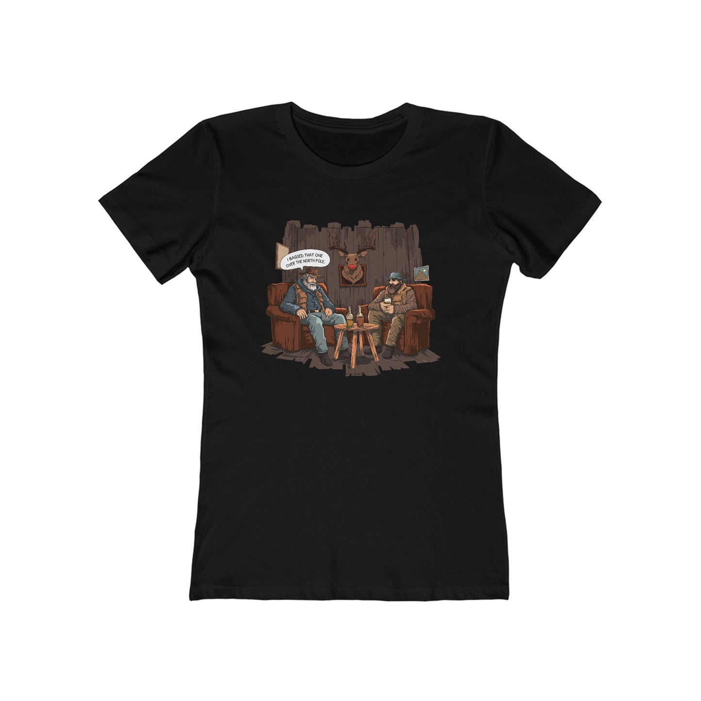 Hunters Kill (Taxidermy Rudolph) - Women's T-Shirt