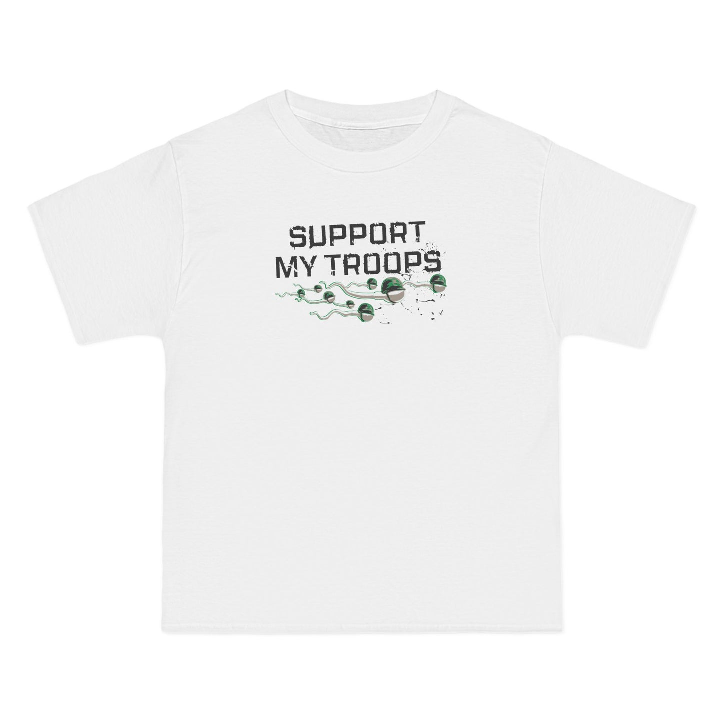 Support My Troops - Men's Heavyweight T-Shirt