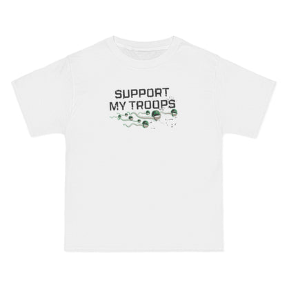 Support My Troops - Men's Heavyweight T-Shirt