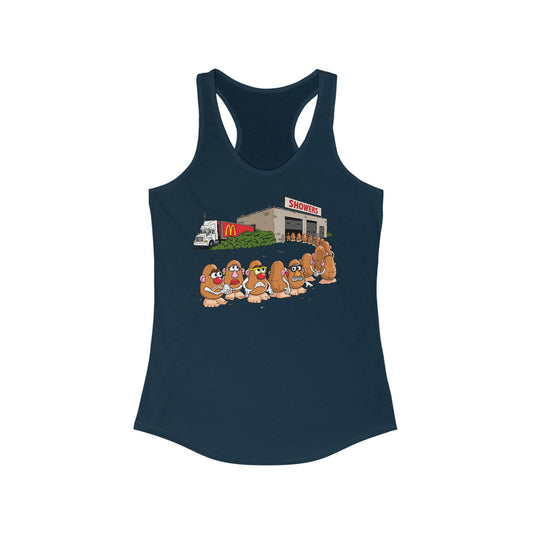 Showers- Women’s Racerback Tank