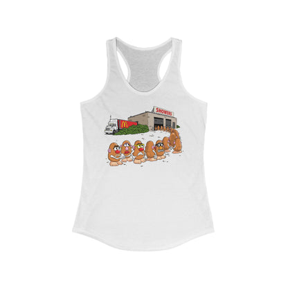 Showers- Women’s Racerback Tank