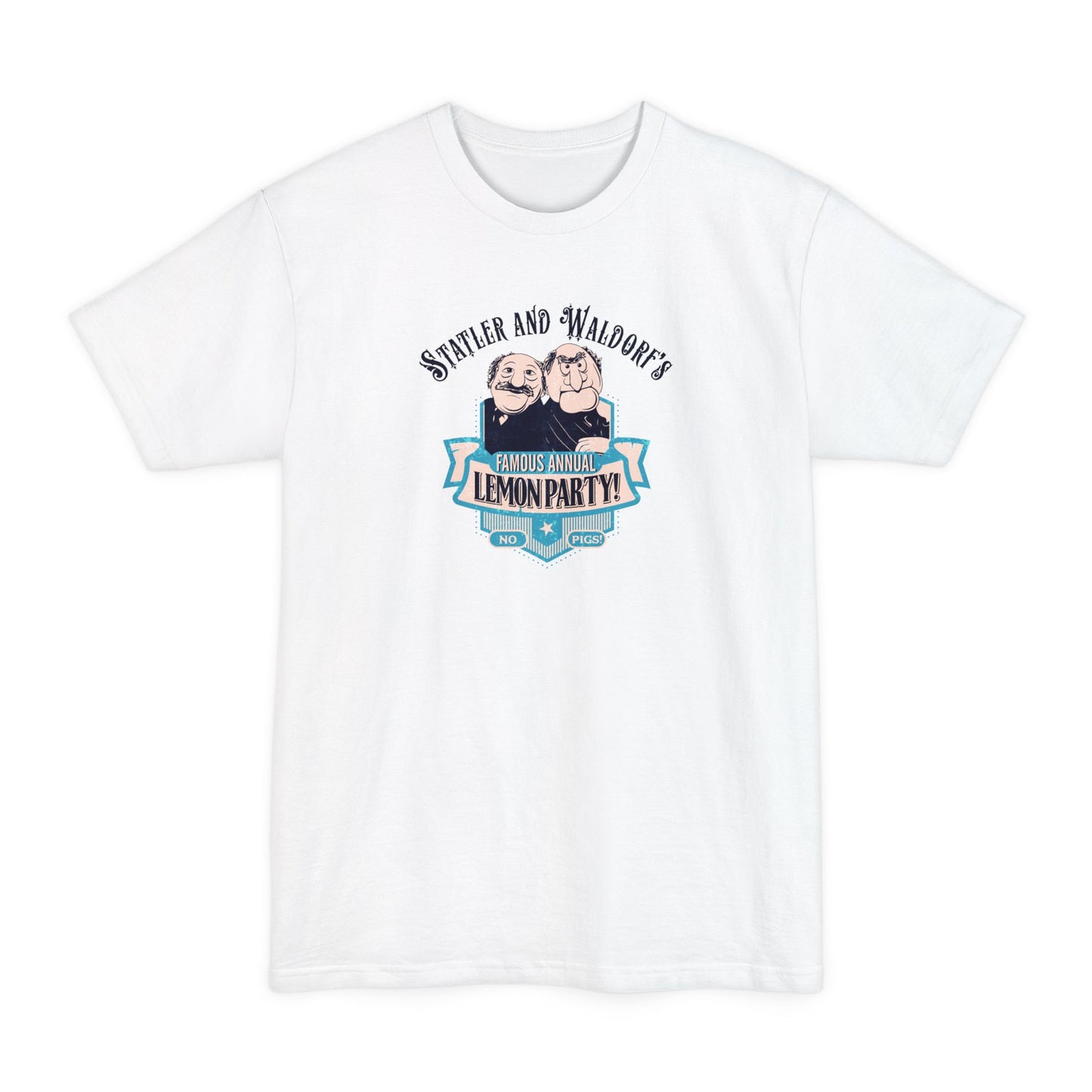 Statler And Waldorf's Famous Annual Lemon Party! (The Muppets) - Men's Tall T-Shirt