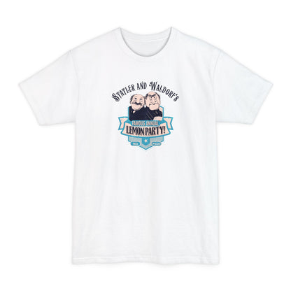 Statler And Waldorf's Famous Annual Lemon Party! (The Muppets) - Men's Tall T-Shirt