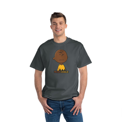 Brown Charlie - Men's Heavyweight T-Shirt
