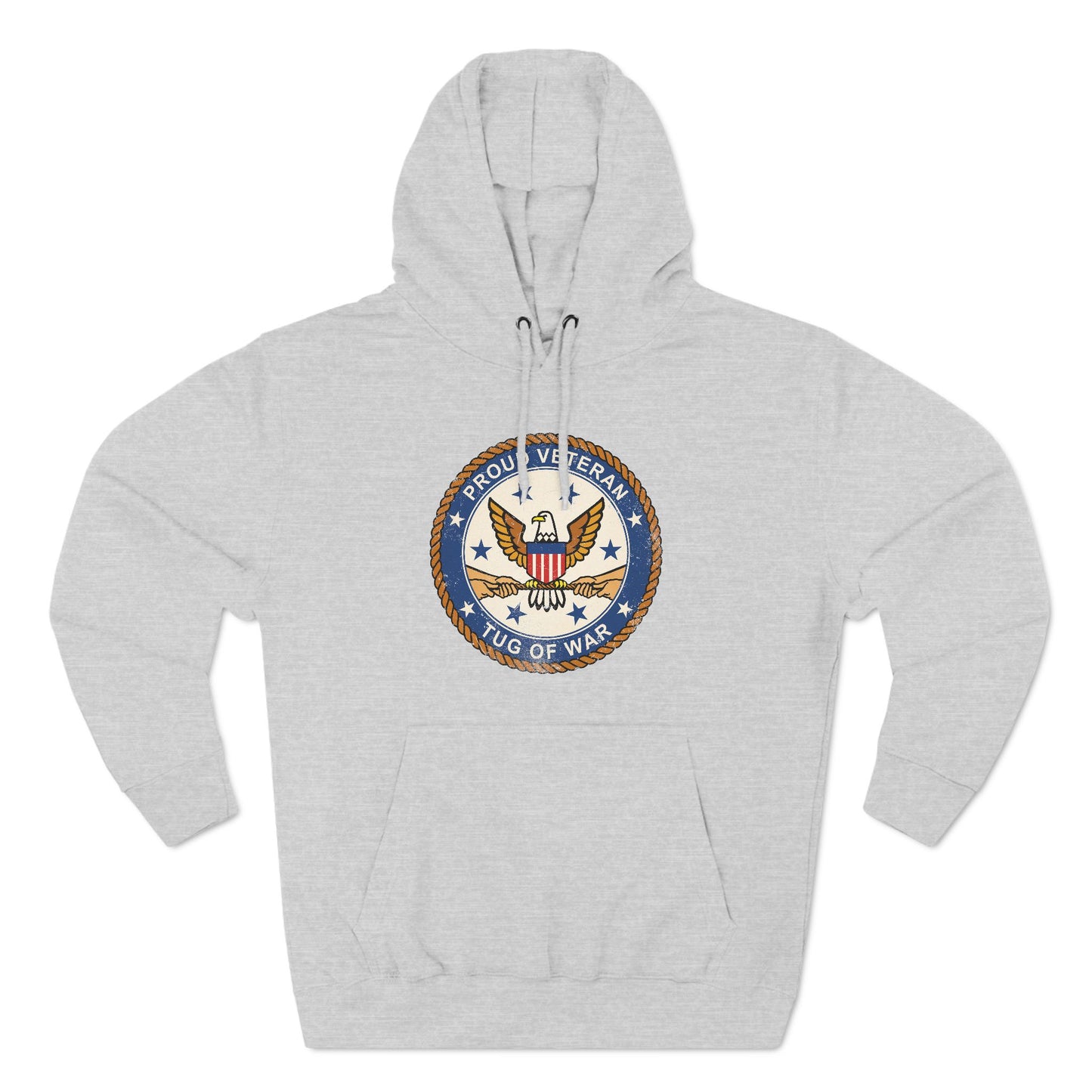 Proud Veteran (Tug Of War) - Hoodie