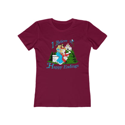 I Believe In Happy Endings - Women’s T-Shirt