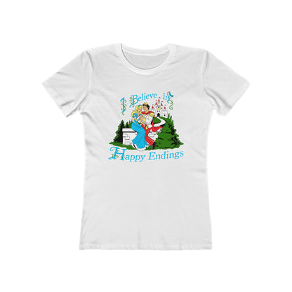 I Believe In Happy Endings - Women’s T-Shirt