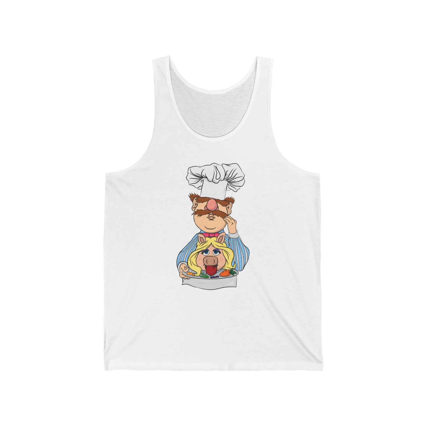 Chef's Special (Swedish Chef Serving Up Miss Piggy On A Platter) - Unisex Tank