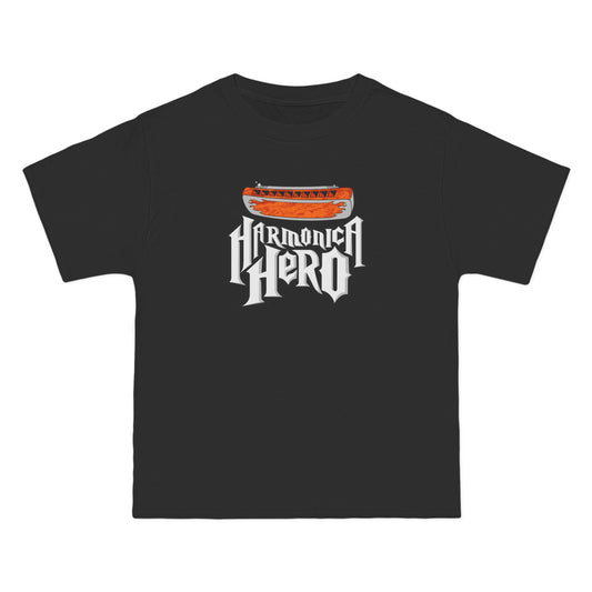 Harmonica Hero - Men's Heavyweight T-Shirt