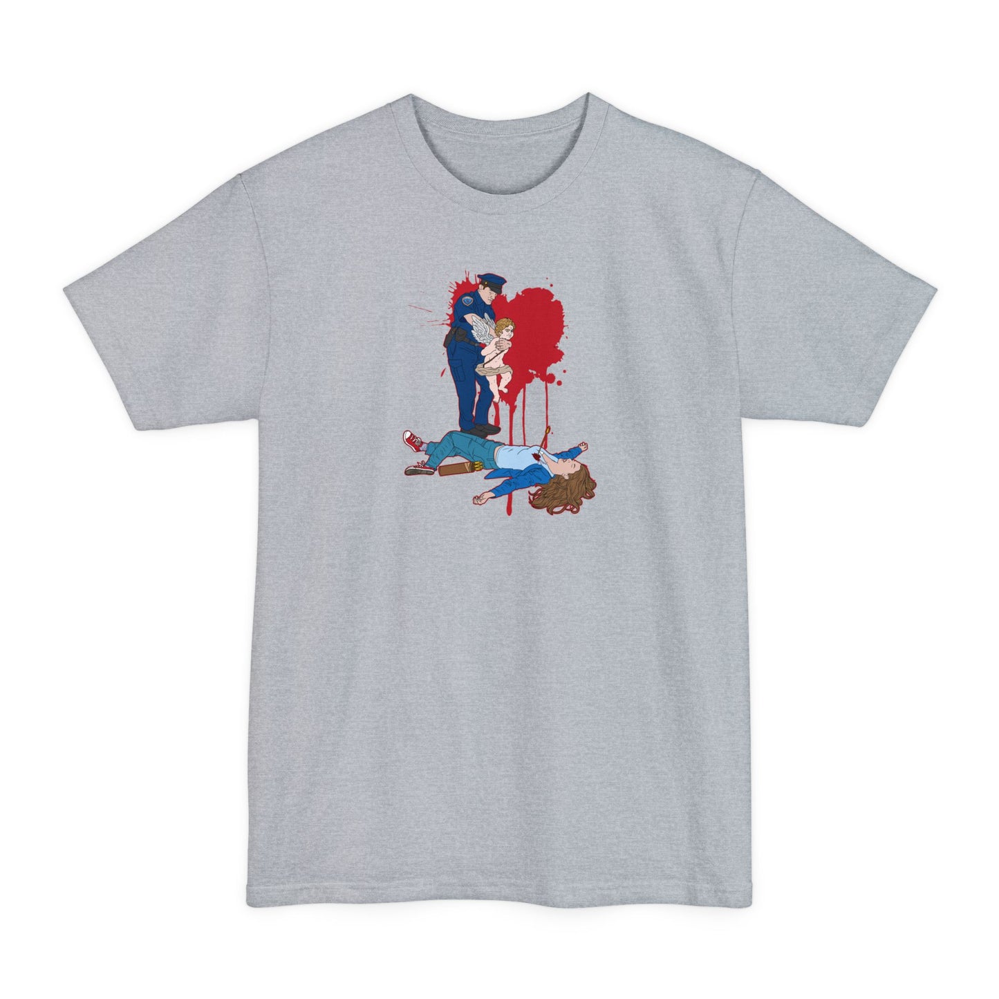 Death By Cupid - Men's Tall T-Shirt