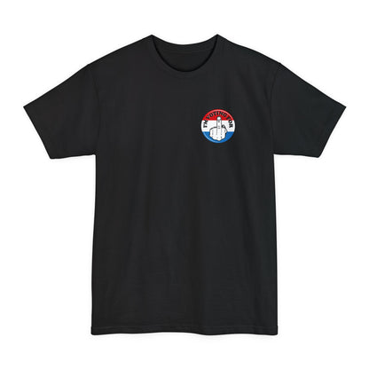 I'm Voting For (Middle Finger) - Men's Tall T-Shirt