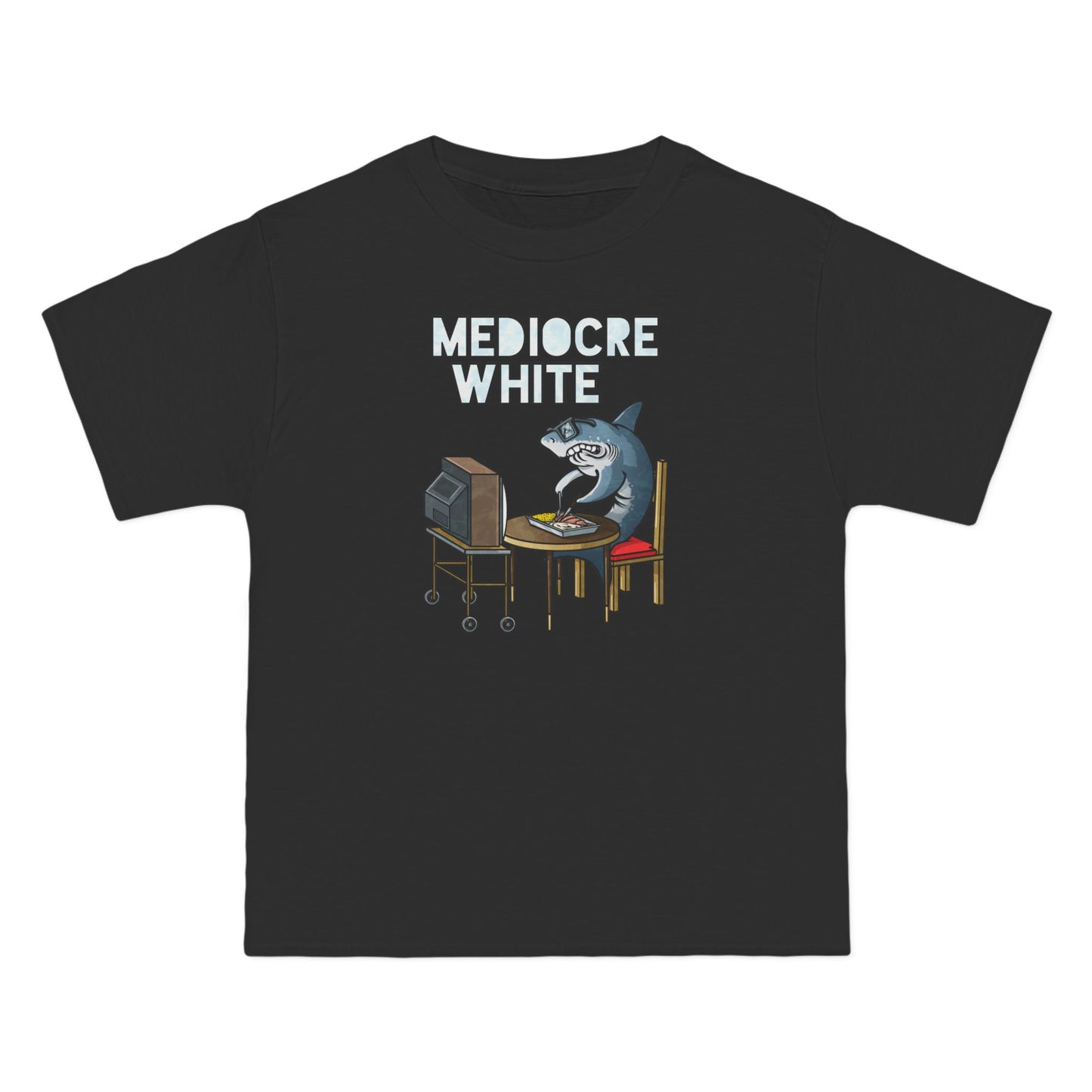 Mediocre White - Men's Heavyweight T-Shirt