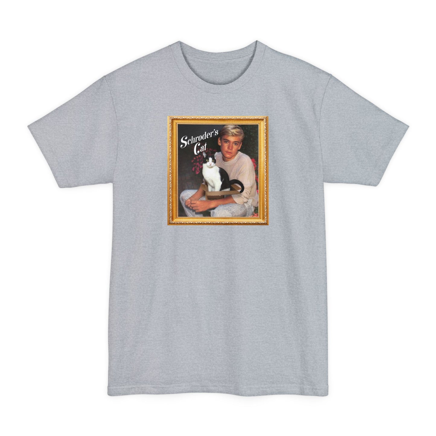 Schroder's Cat - Men's Tall T-Shirt