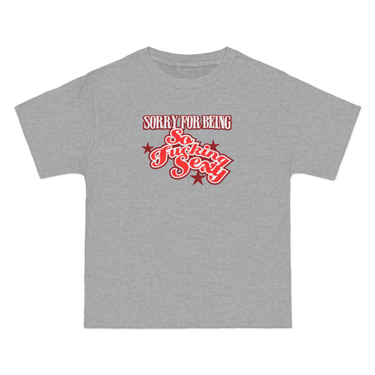 Sorry For Being So Fucking Sexy - Men's Heavyweight T-Shirt