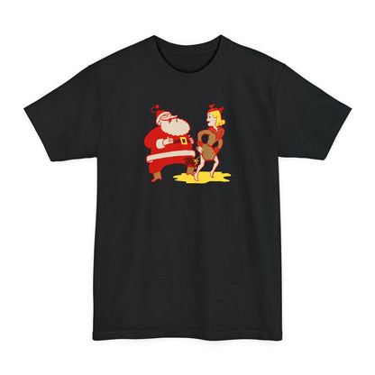 I Saw Mommy Pissing On Santa Claus - Men's Tall T-Shirt
