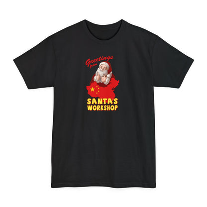 Greetings From Santa's Workshop (China) - Men's Tall T-Shirt