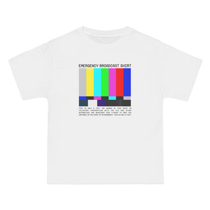 Emergency Broadcast Shirt - Men's Heavyweight T-Shirt